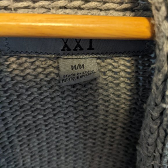 Grey know cardigan shrug - Picture 2 of 4